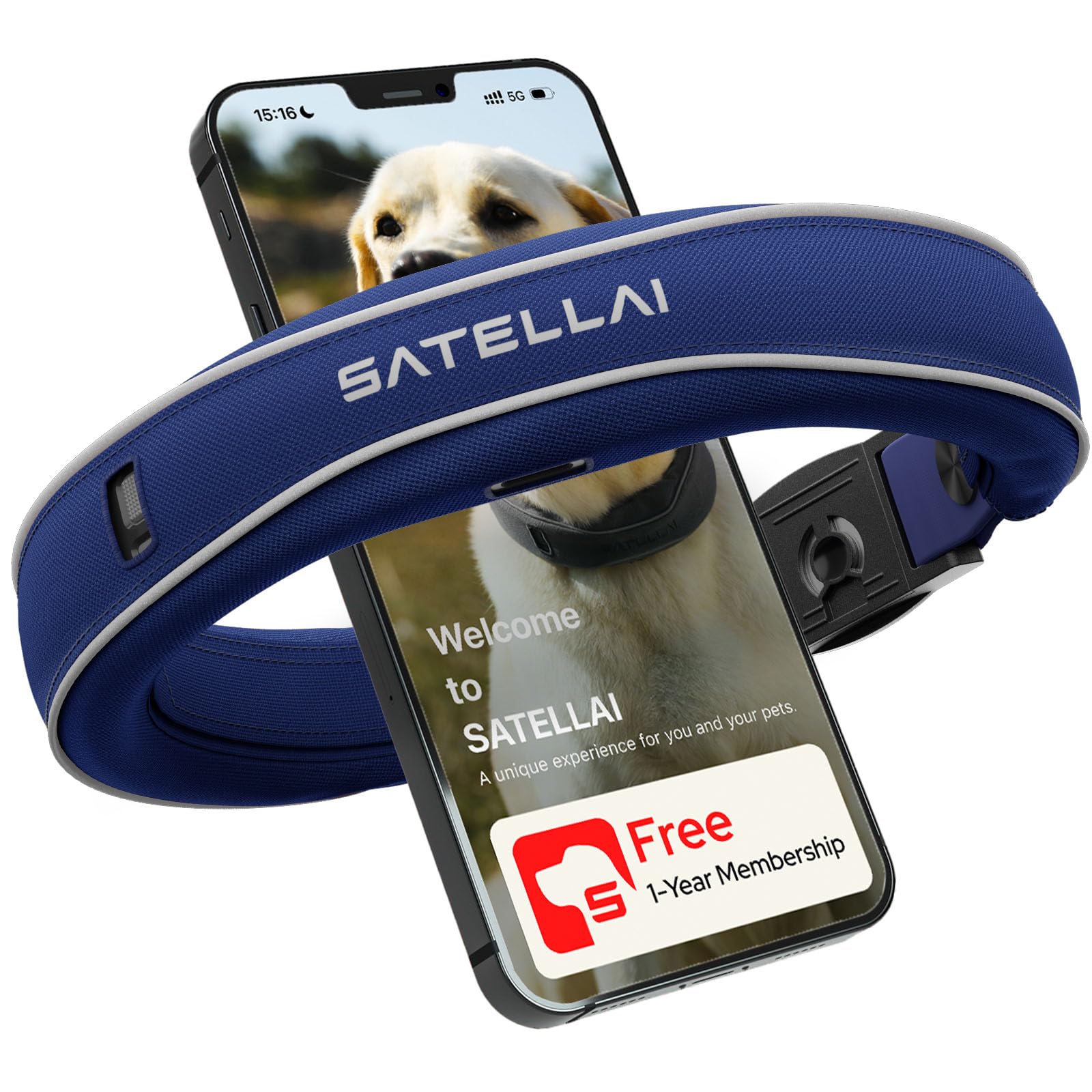 SATELLAI GPS Dog Collar